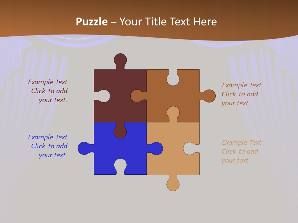 Decoration Cream Background PowerPoint Template