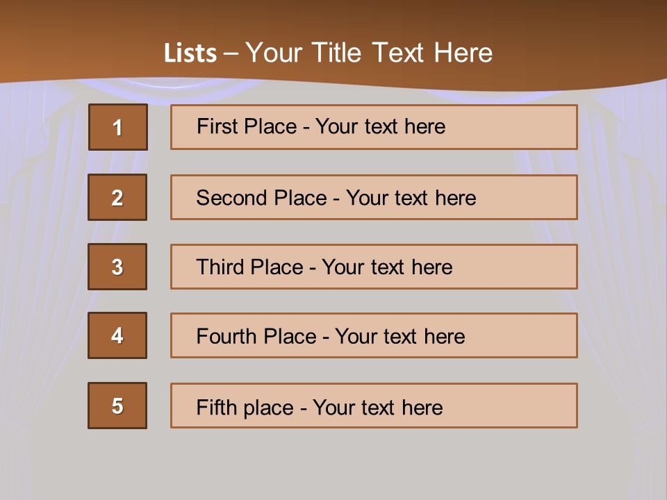 Decoration Cream Background PowerPoint Template