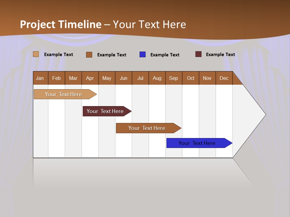 Decoration Cream Background PowerPoint Template
