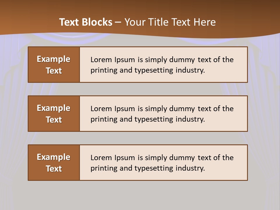 Decoration Cream Background PowerPoint Template