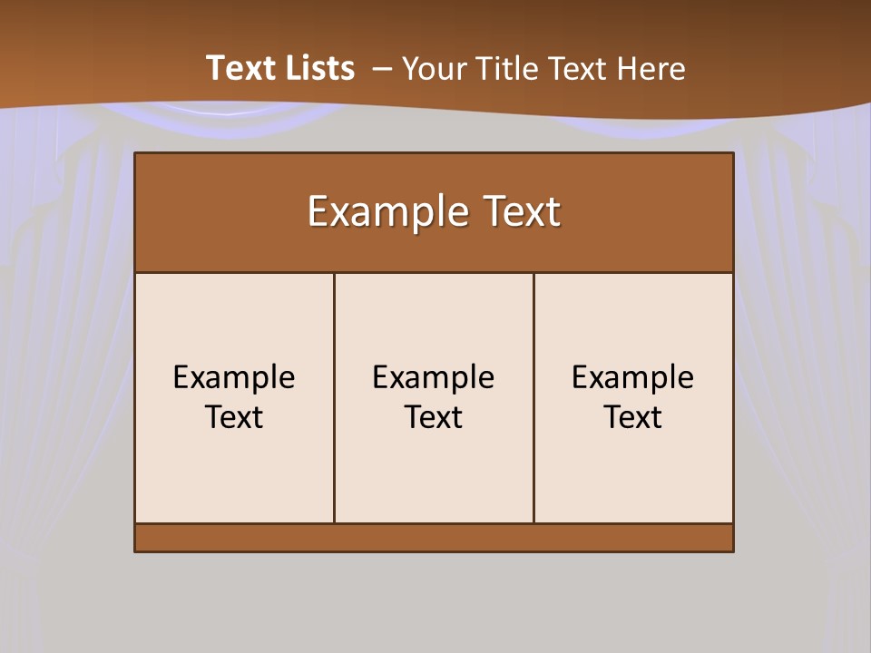 Decoration Cream Background PowerPoint Template