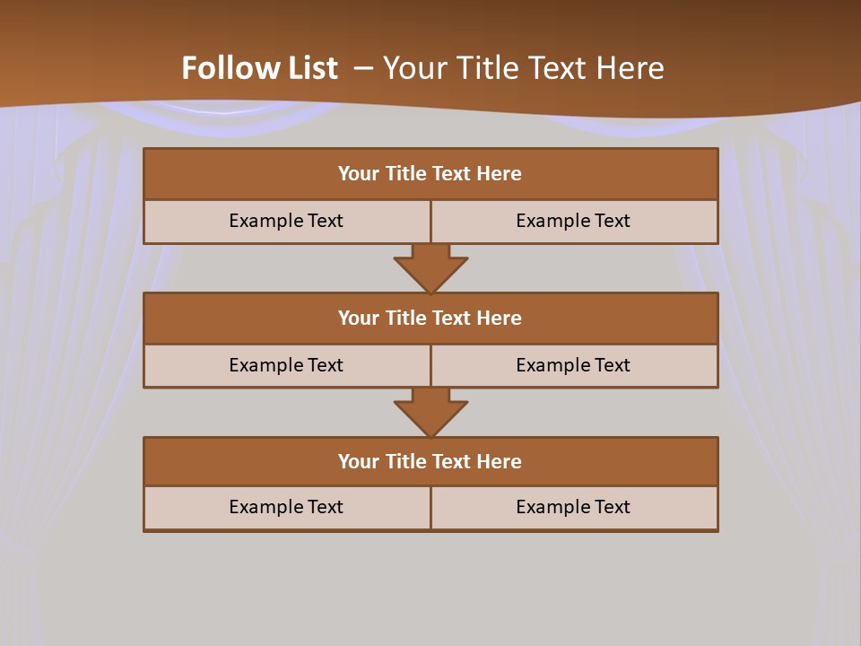 Decoration Cream Background PowerPoint Template