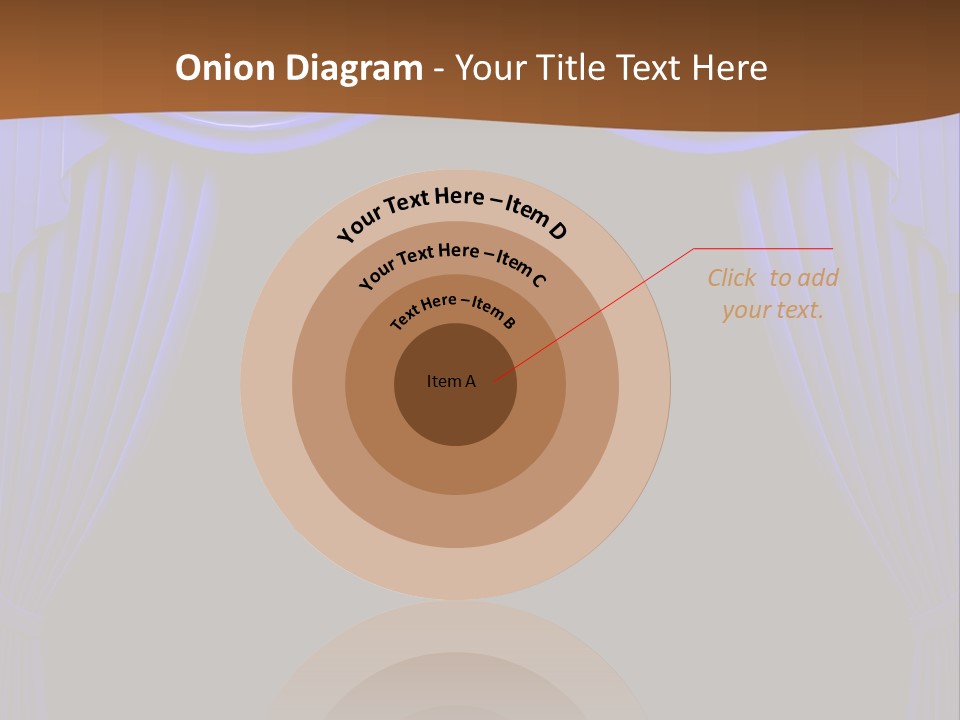 Decoration Cream Background PowerPoint Template
