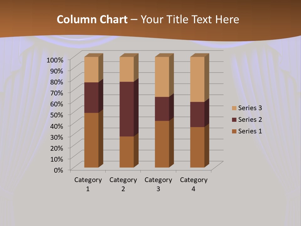 Decoration Cream Background PowerPoint Template