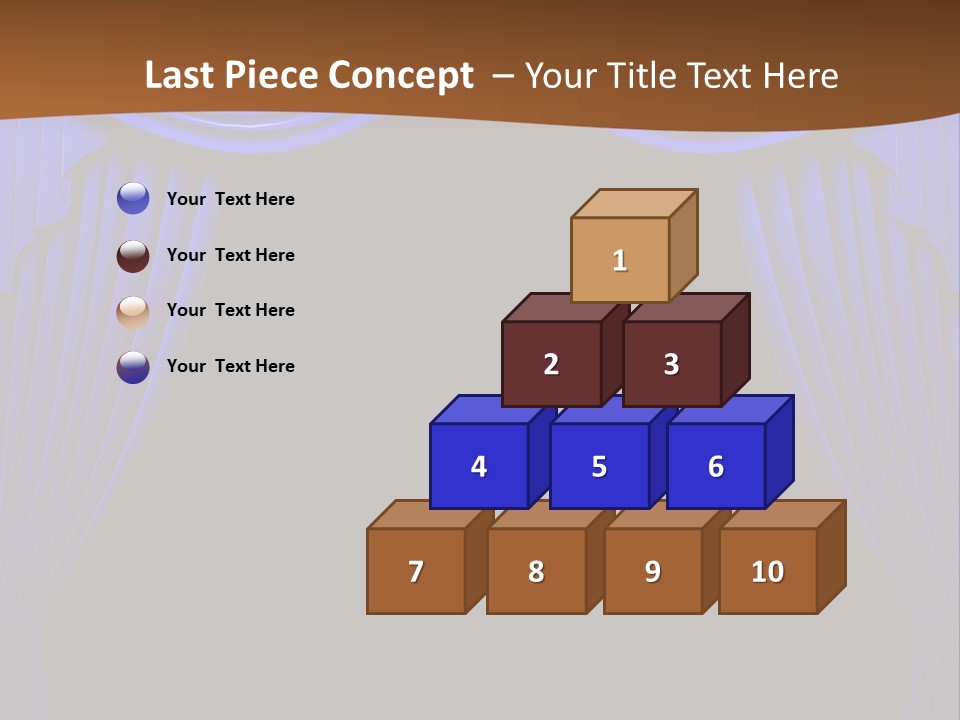 Decoration Cream Background PowerPoint Template