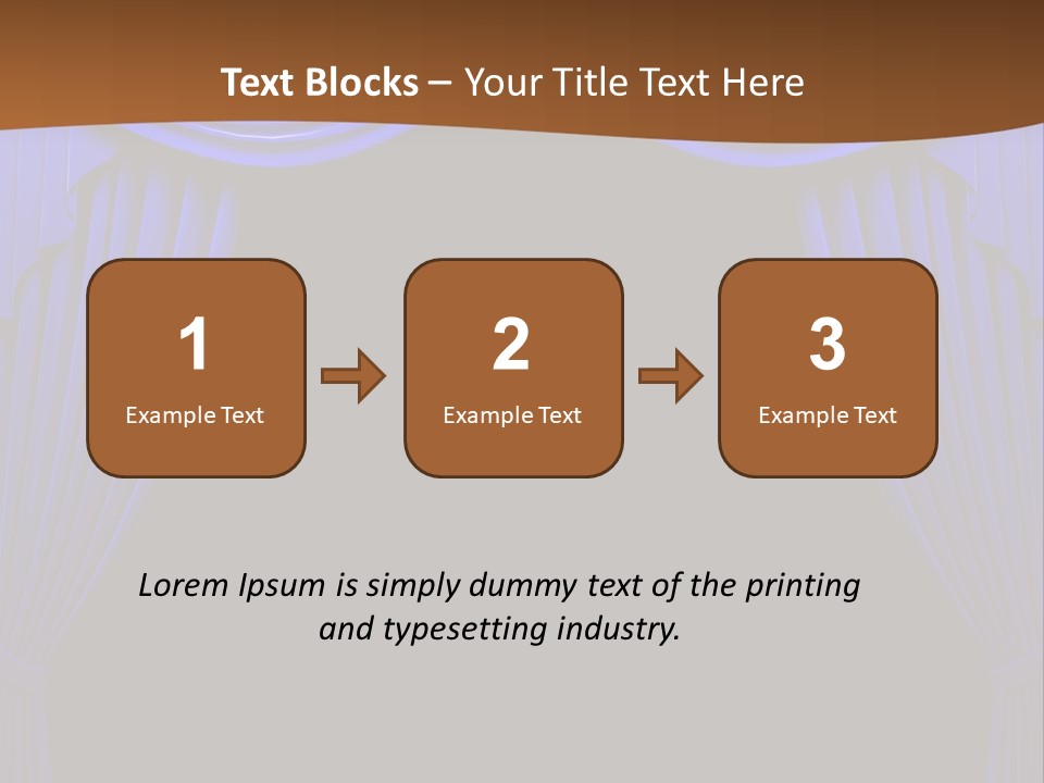 Decoration Cream Background PowerPoint Template