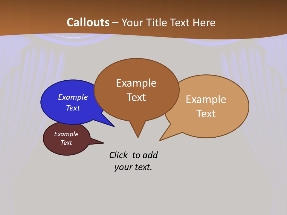 Decoration Cream Background PowerPoint Template