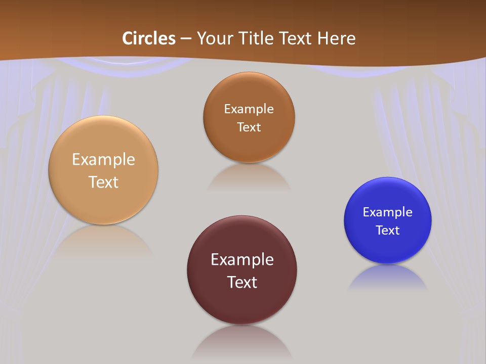 Decoration Cream Background PowerPoint Template