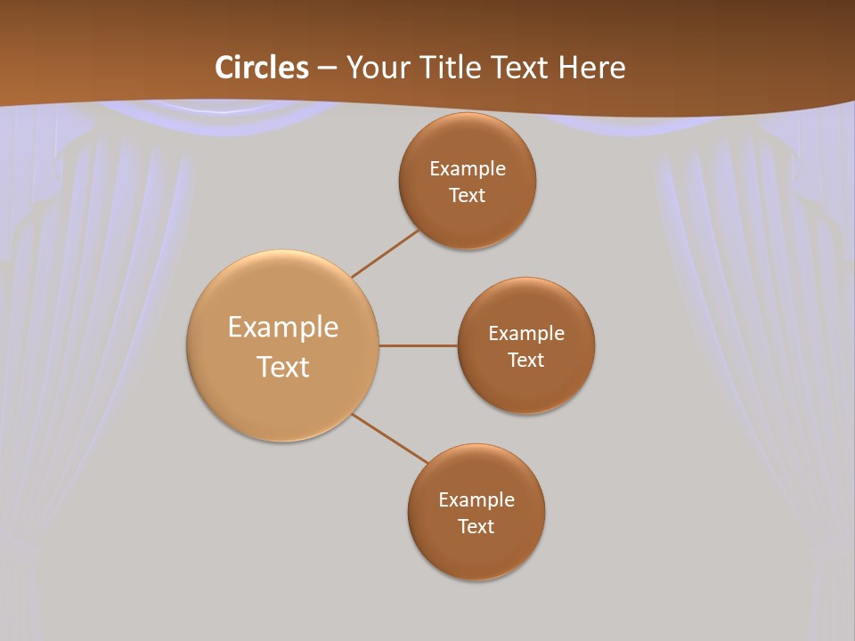 Decoration Cream Background PowerPoint Template