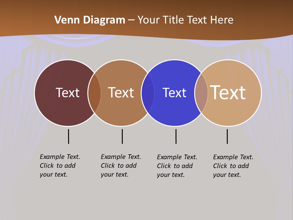 Decoration Cream Background PowerPoint Template