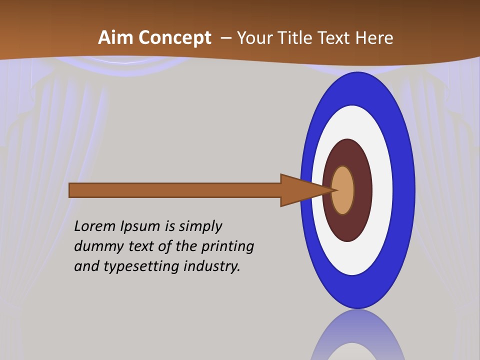 Decoration Cream Background PowerPoint Template