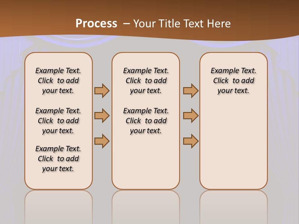Decoration Cream Background PowerPoint Template