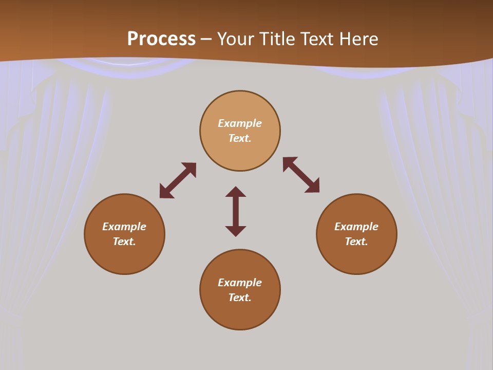 Decoration Cream Background PowerPoint Template