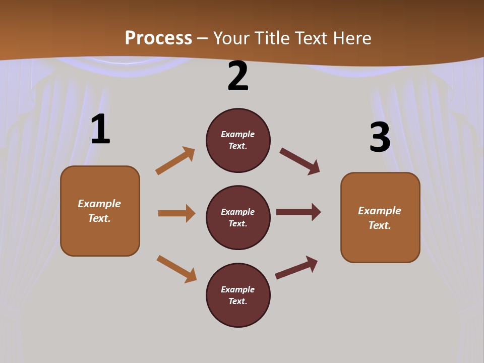 Decoration Cream Background PowerPoint Template