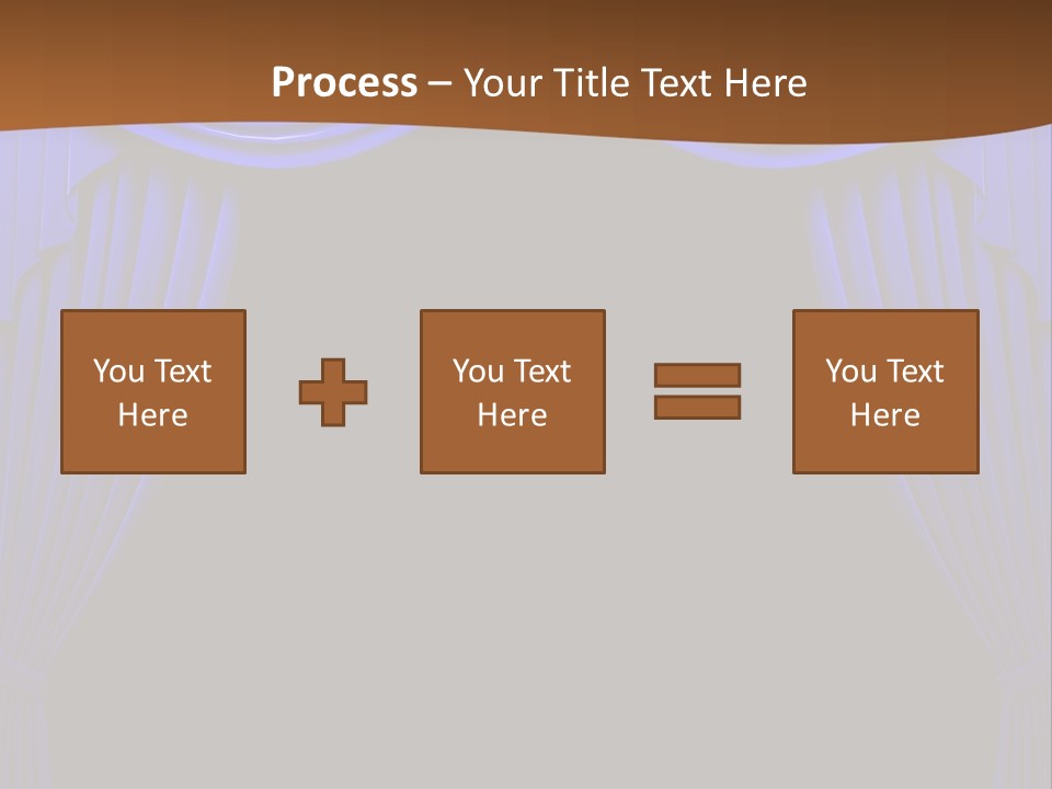 Decoration Cream Background PowerPoint Template
