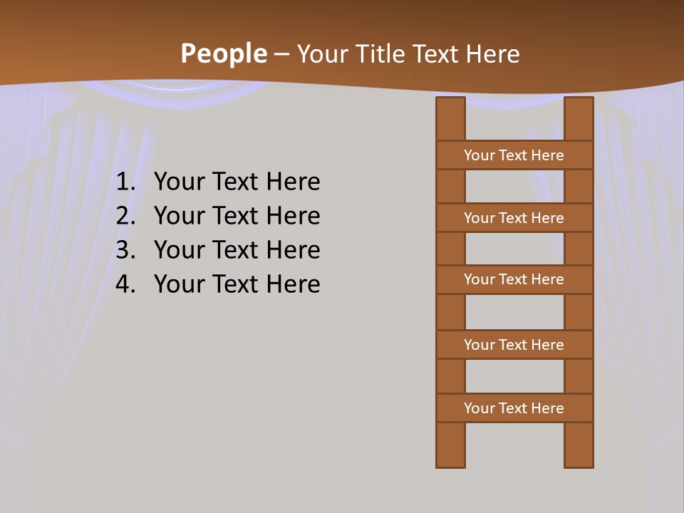 Decoration Cream Background PowerPoint Template