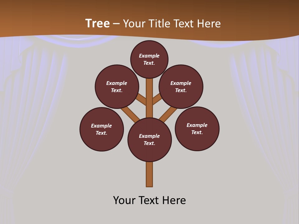 Decoration Cream Background PowerPoint Template