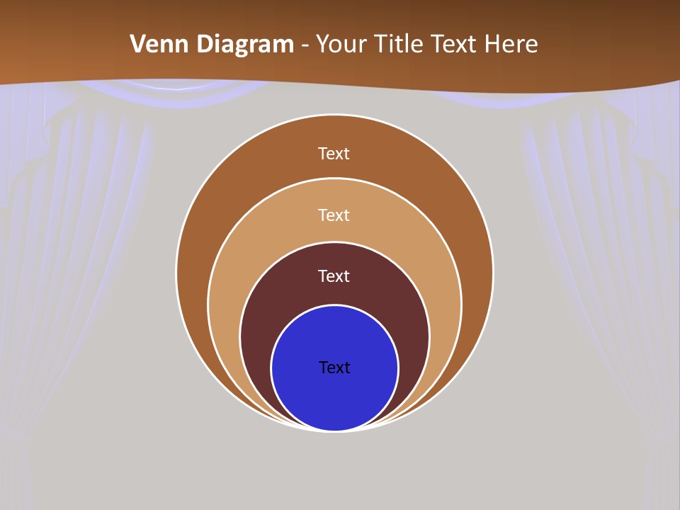 Decoration Cream Background PowerPoint Template