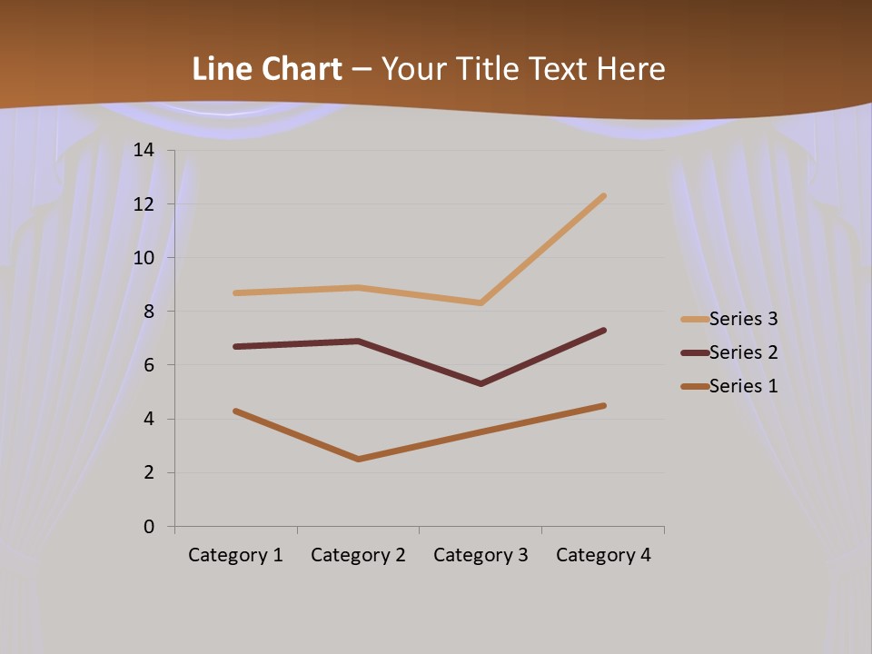 Decoration Cream Background PowerPoint Template