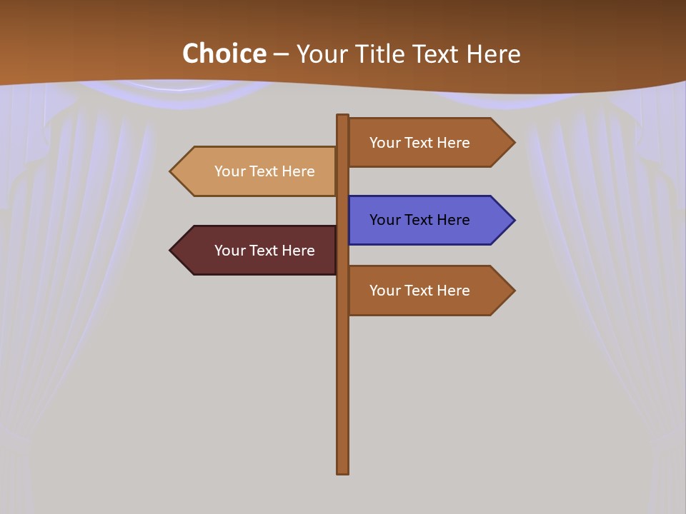 Decoration Cream Background PowerPoint Template