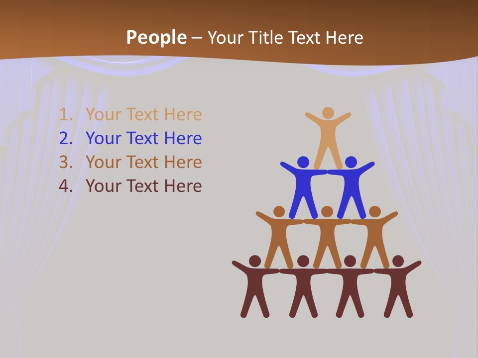 Decoration Cream Background PowerPoint Template