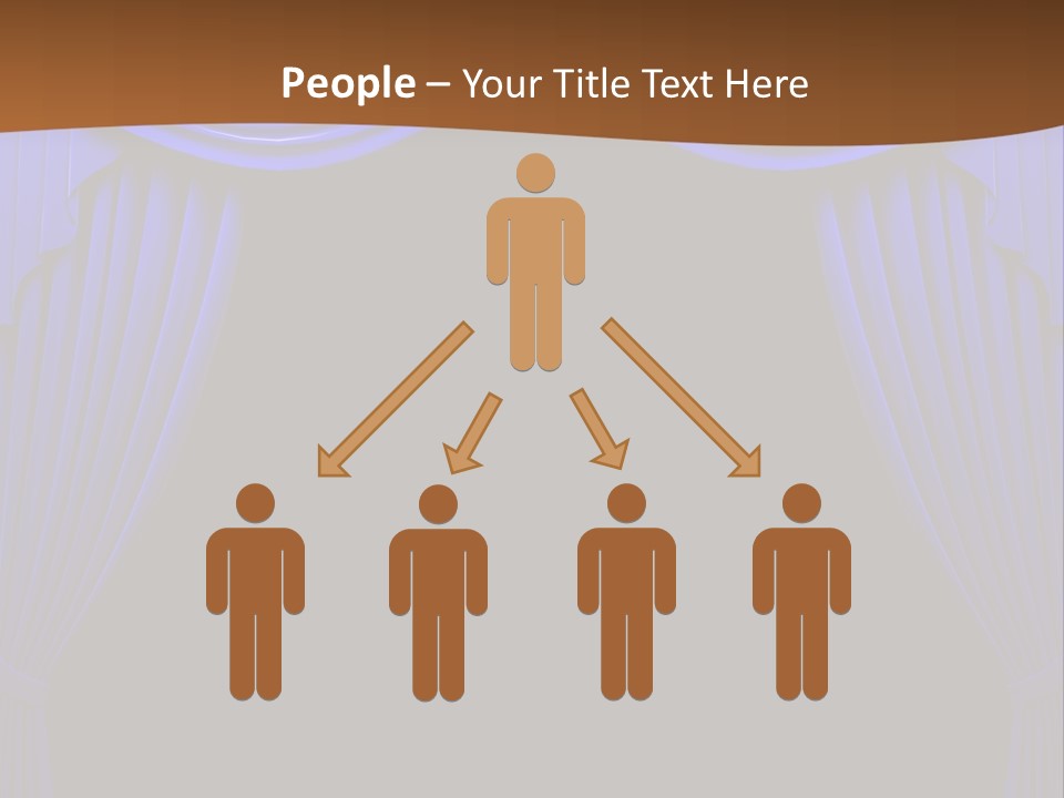 Decoration Cream Background PowerPoint Template