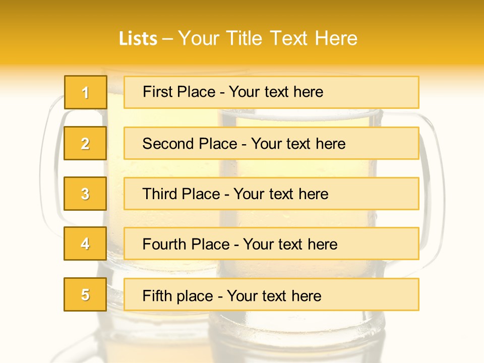 Ale Wet Alcohol PowerPoint Template