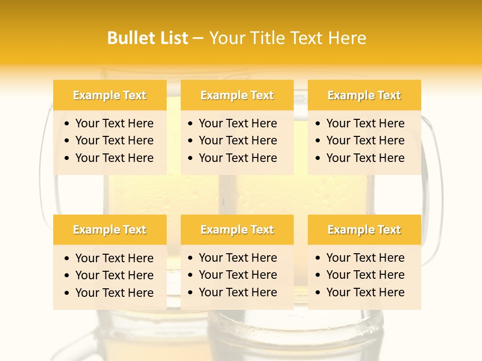 Ale Wet Alcohol PowerPoint Template