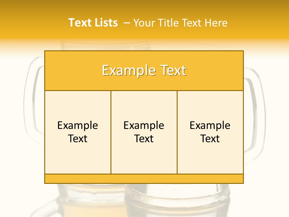 Ale Wet Alcohol PowerPoint Template