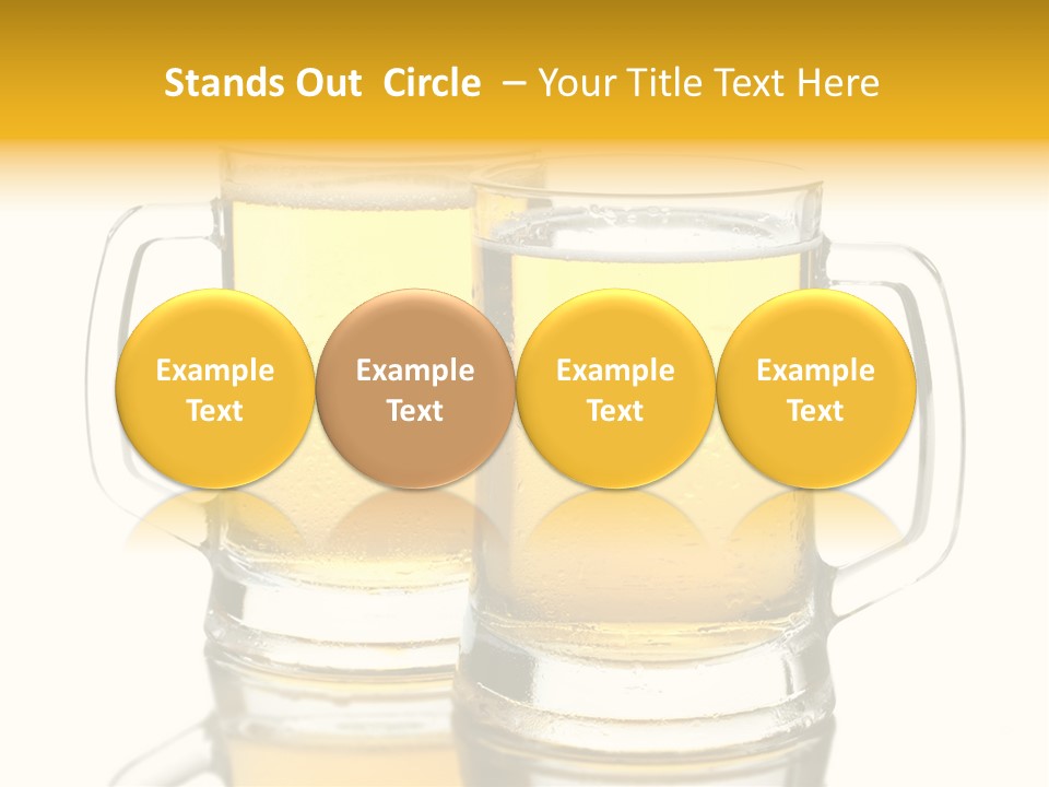 Ale Wet Alcohol PowerPoint Template