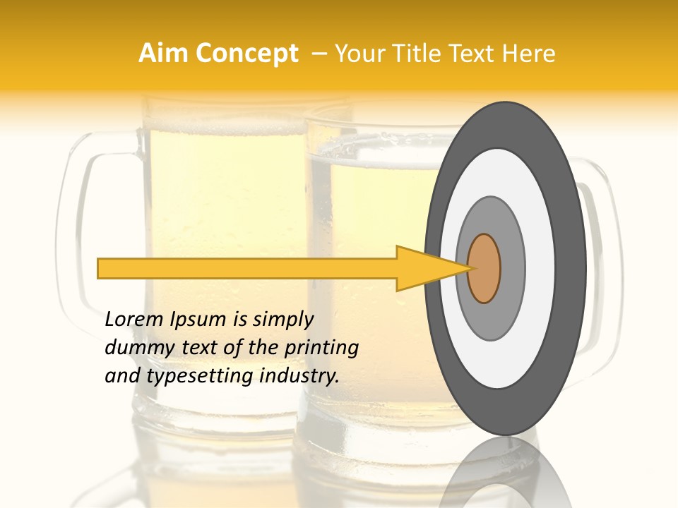 Ale Wet Alcohol PowerPoint Template