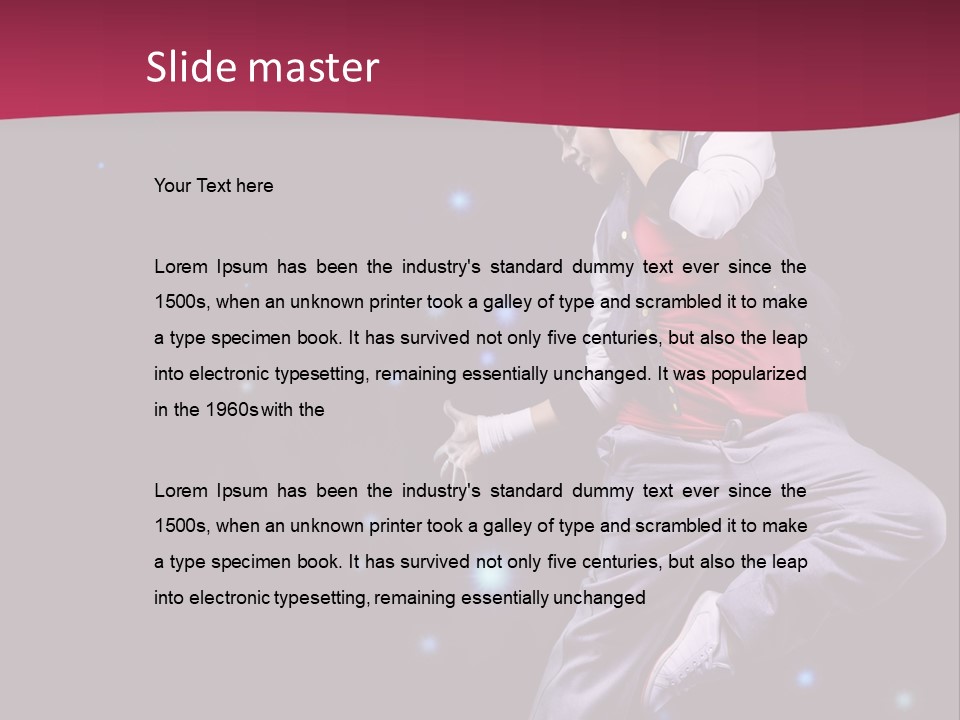 Tint Hue Gradient PowerPoint Template