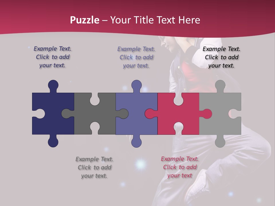 Tint Hue Gradient PowerPoint Template