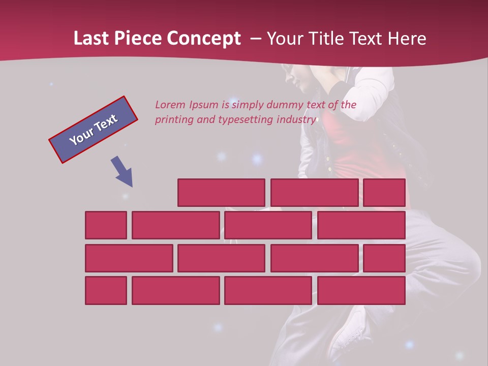 Tint Hue Gradient PowerPoint Template