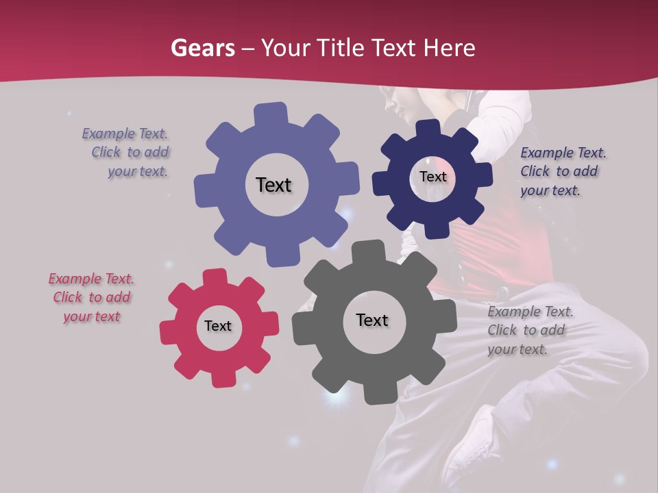 Tint Hue Gradient PowerPoint Template