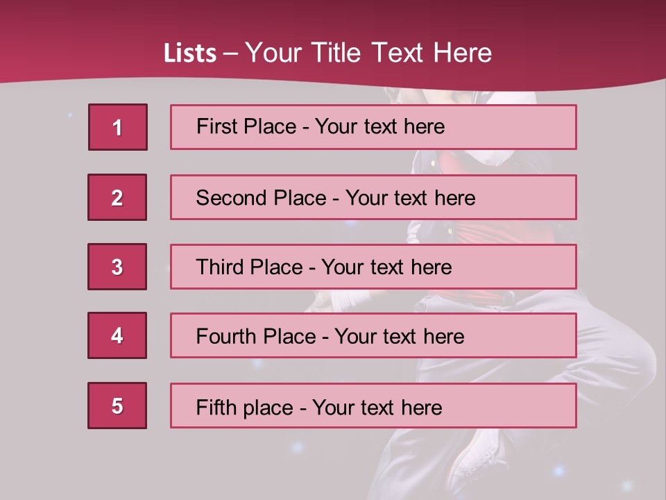 Tint Hue Gradient PowerPoint Template