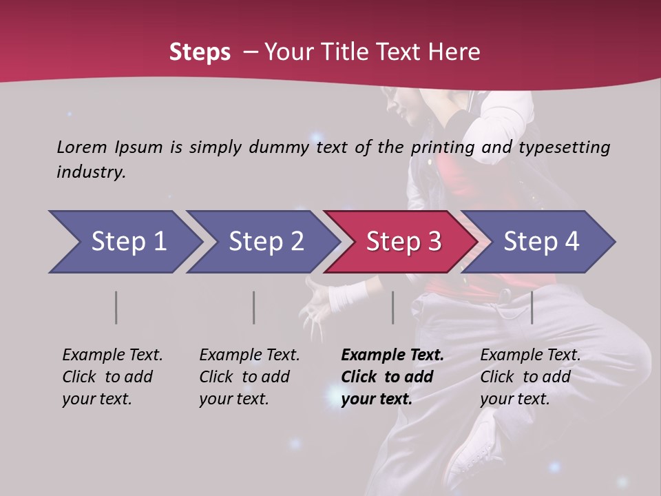 Tint Hue Gradient PowerPoint Template