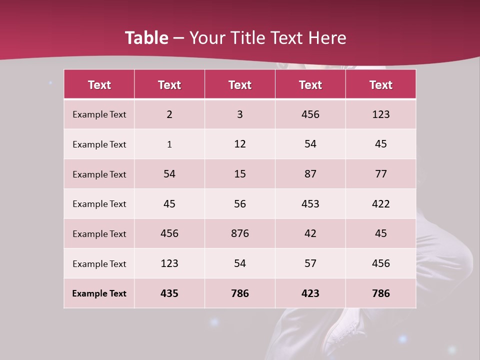 Tint Hue Gradient PowerPoint Template