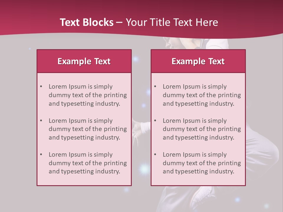 Tint Hue Gradient PowerPoint Template