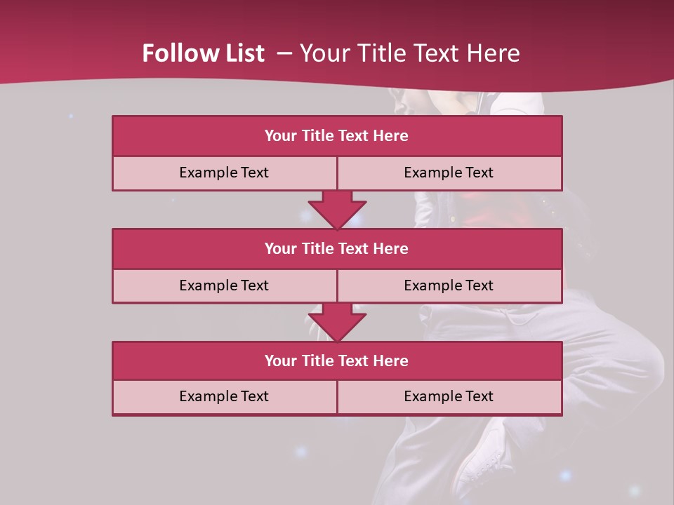 Tint Hue Gradient PowerPoint Template
