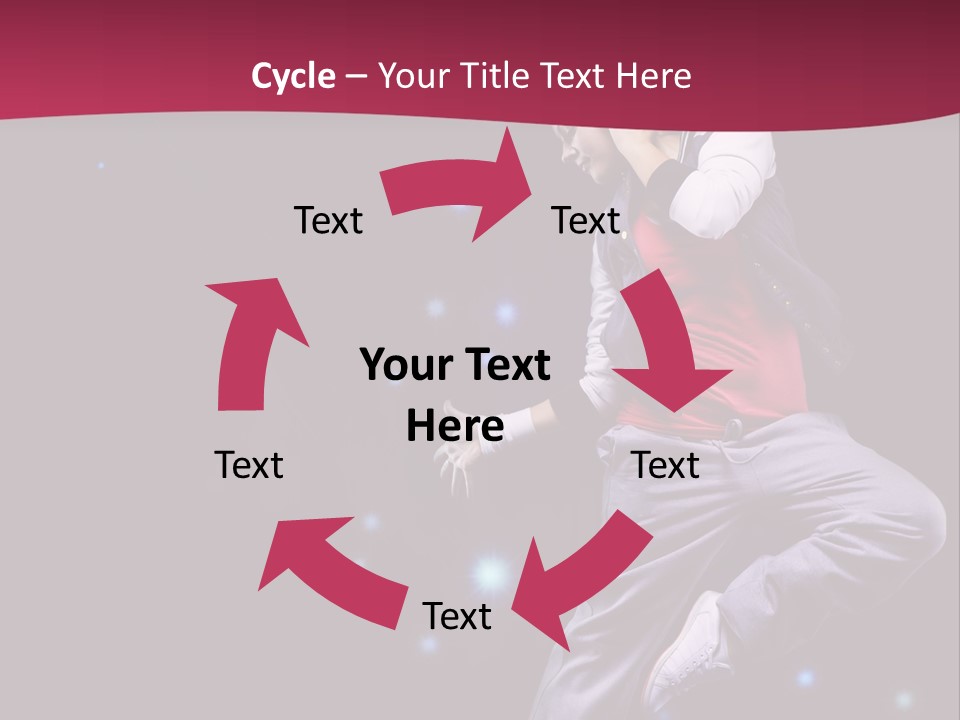 Tint Hue Gradient PowerPoint Template