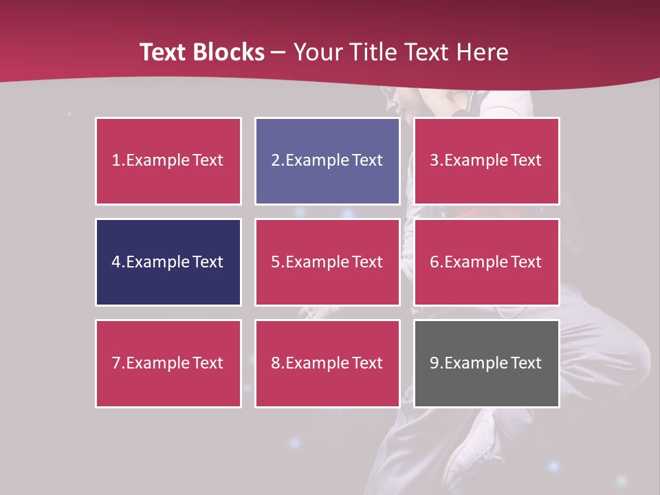 Tint Hue Gradient PowerPoint Template