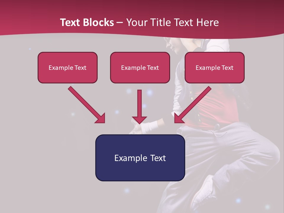Tint Hue Gradient PowerPoint Template