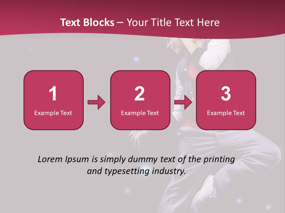 Tint Hue Gradient PowerPoint Template