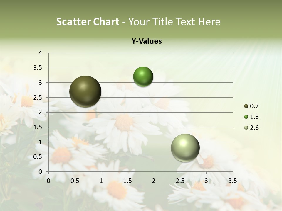 Beautiful Rain Stalk PowerPoint Template