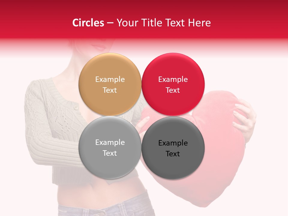 Happy Dream Lady PowerPoint Template