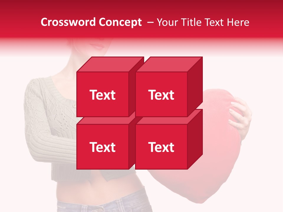 Happy Dream Lady PowerPoint Template