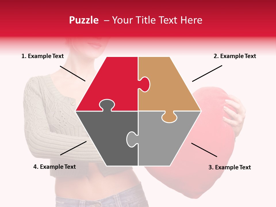 Happy Dream Lady PowerPoint Template