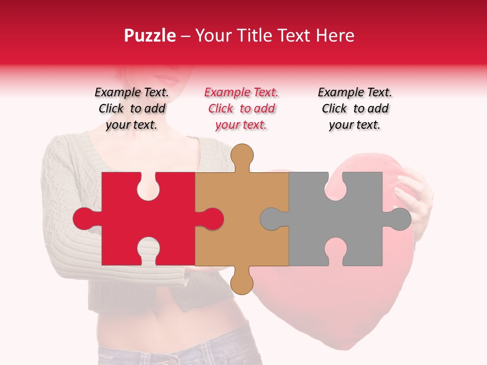 Happy Dream Lady PowerPoint Template