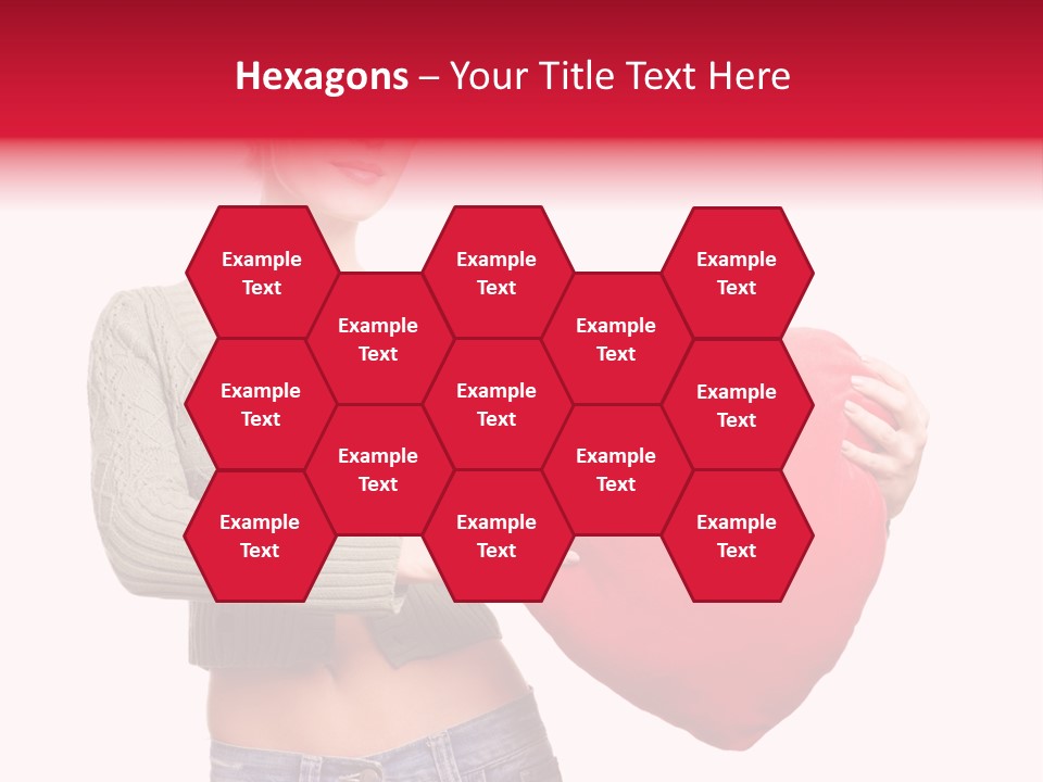 Happy Dream Lady PowerPoint Template